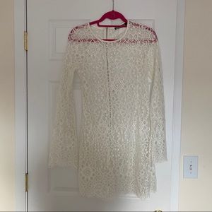 For Love and Lemons White Lace Dress